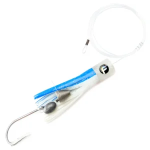 Mini Soft Head 4" Flat Ballyhoo Pre-Rigged