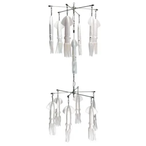 Double Tier "No Tangle" SR30 Pearl White 12"+12" Dredge