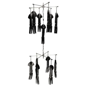 Double Tier "No Tangle" SR30 Solid Black 12"+12" Dredge