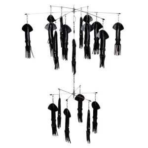 Double Tier "No Tangle" SR30 Solid Black 24"+12" Dredge